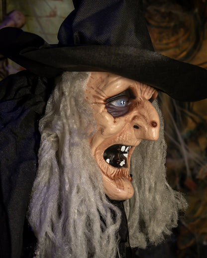 Halloween Figur Hexe Agatha 180cm