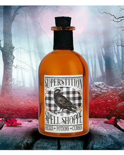 Halloween Decoration Poison Bottle 14cm 1 Pc.