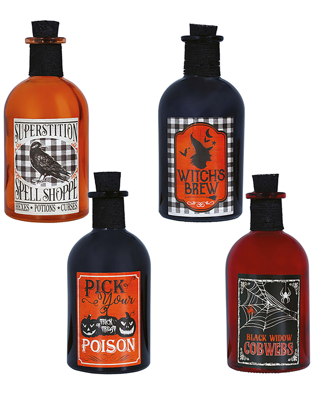 Halloween Decoration Poison Bottle 14cm 1 Pc.