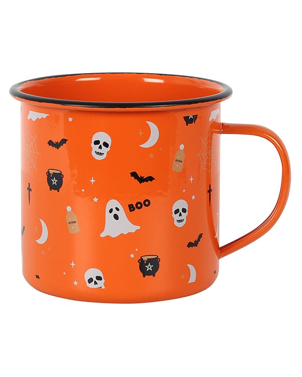 Halloween Emaille Lieblingstasse