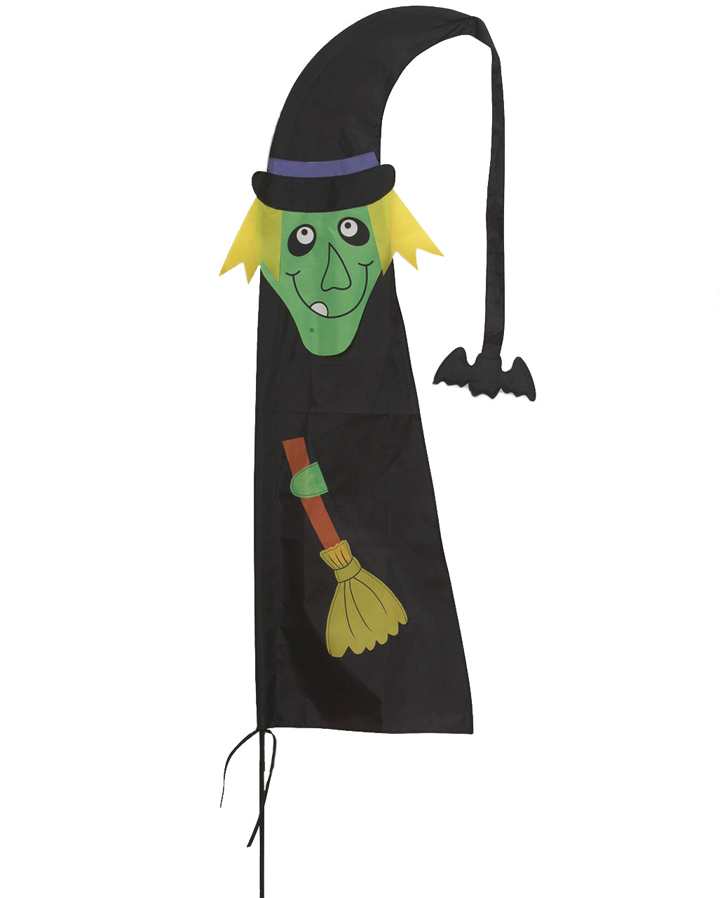 Hexe Halloween Fahne 150cm