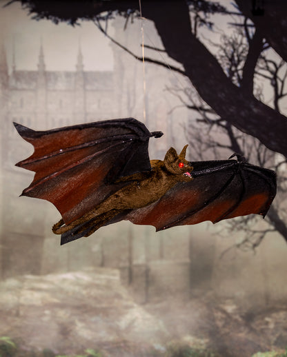 Braune Fledermaus zum Aufhängen 54cm