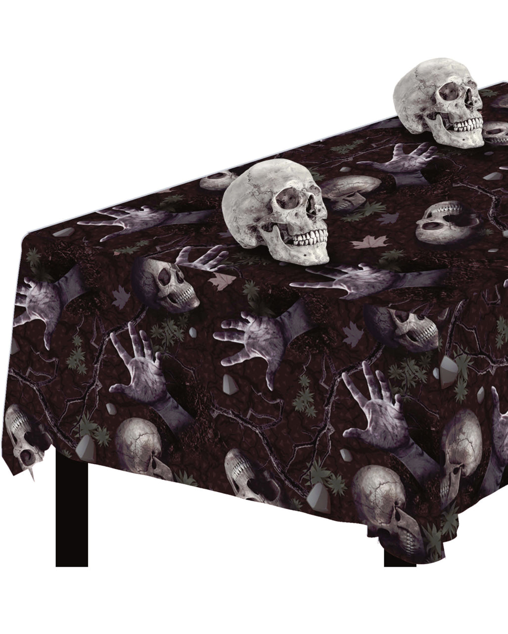 Tischdecke Halloween Friedhof