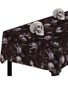 Tischdecke Halloween Friedhof