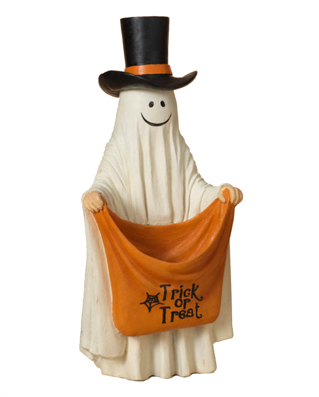 Halloween Ghost With Trick Or Treat Bag 42cm