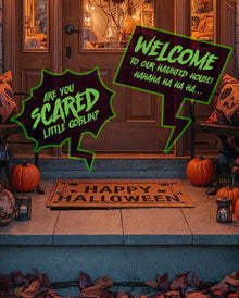 Halloween Geräuschmatte als Schreckeffekt