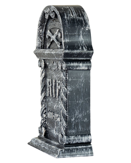 Halloween Grabstein mit Herausgreifender Skeletthand 43cm