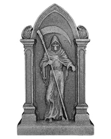 Halloween Grabstein mit Sensenmann 61cm