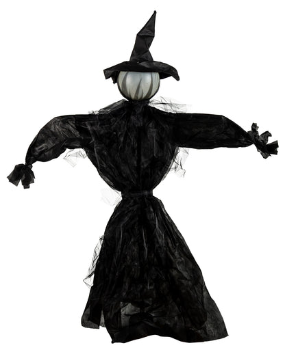 3 St. Halloween Hexen mit grünem Licht 113cm