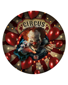 Horror Clown Zirkus Pappteller 6 St.