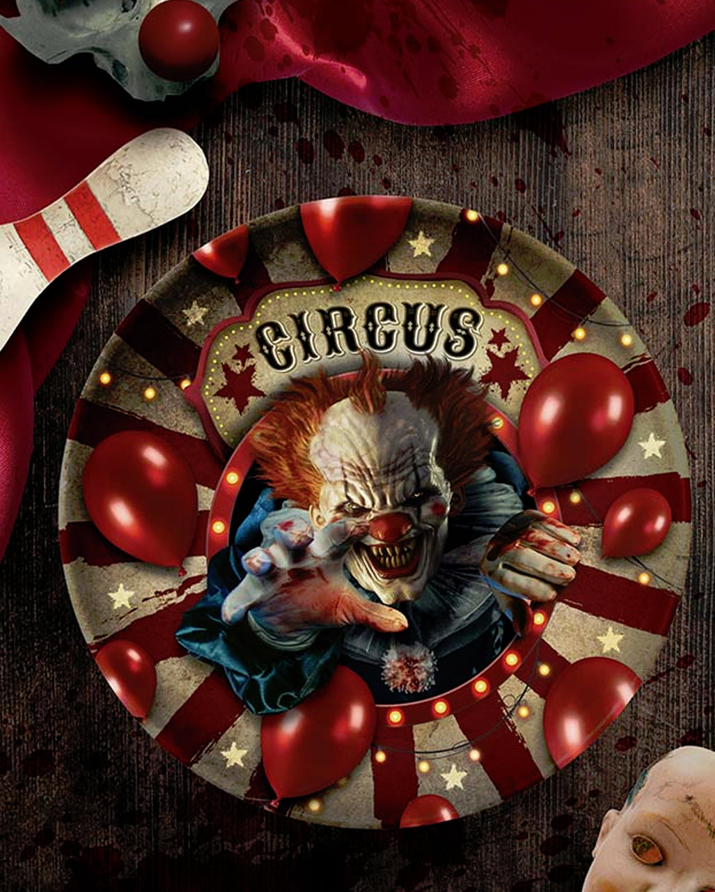Horror Clown Zirkus Halloween Schale