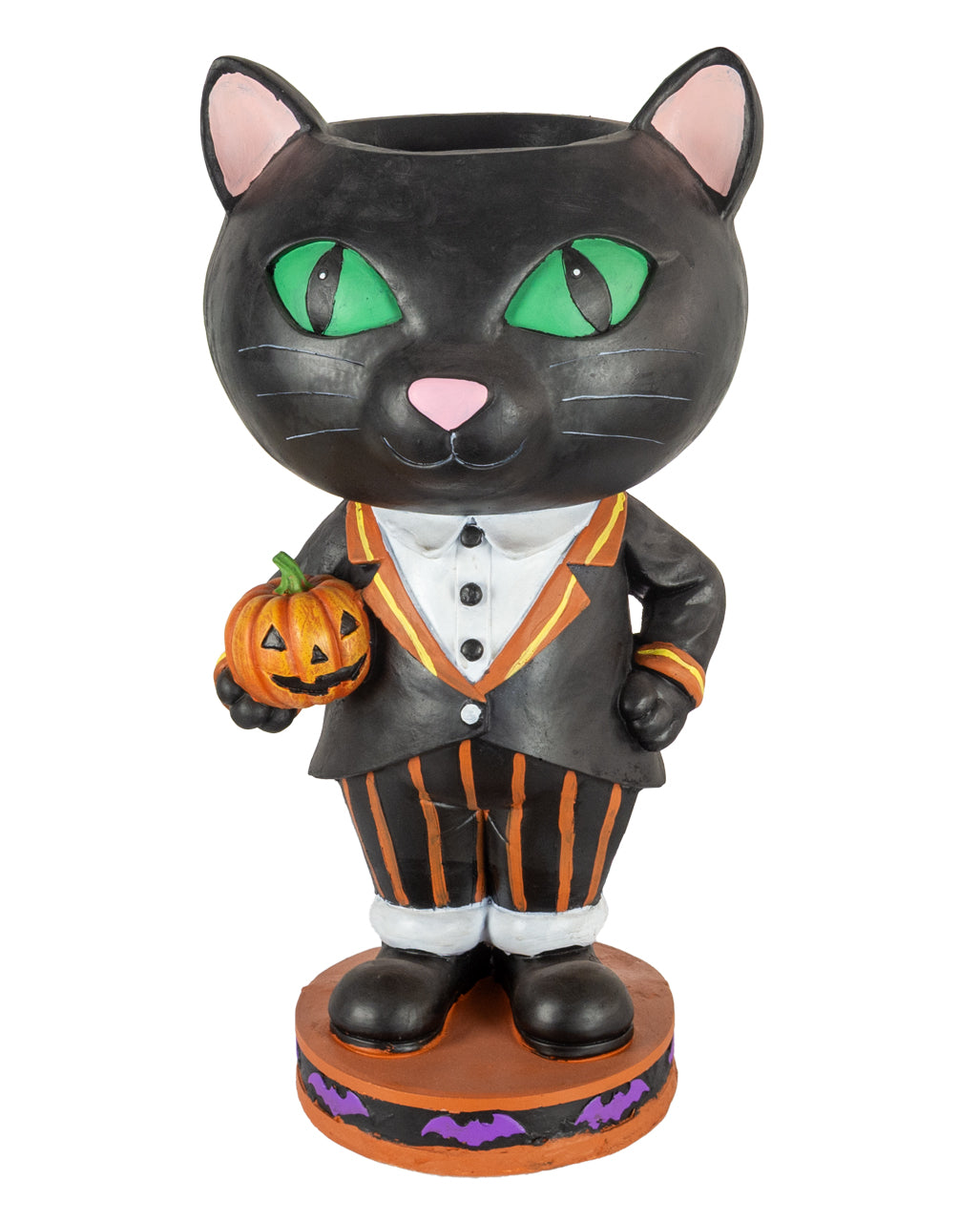 Bonbonschüssel Halloween Katze 72cm