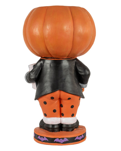 Bonbonschüssel Halloween Kürbis Figur 68cm