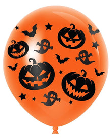 Halloween Kürbis & Geist Ballons 10 St.