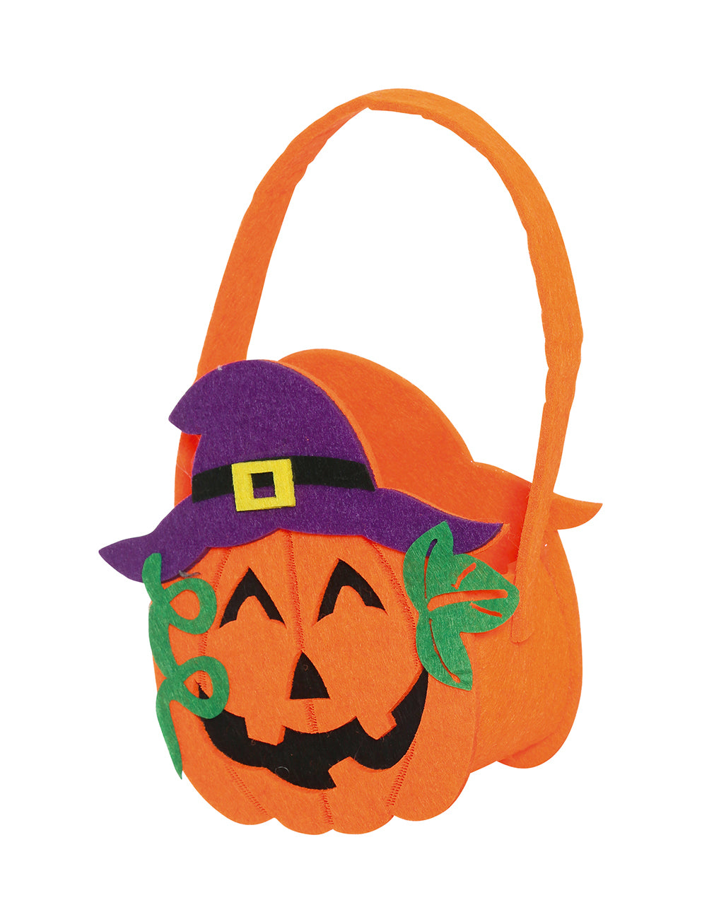 Halloween Pumpkin Witch Basket