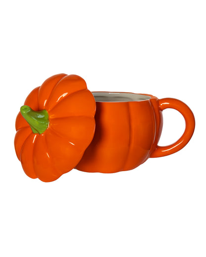 Halloween Pumpkin Tasse mit Deckel 500ml