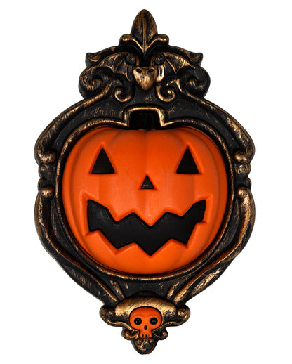 Halloween Kürbis Türglocke mit Licht & Sound 26cm