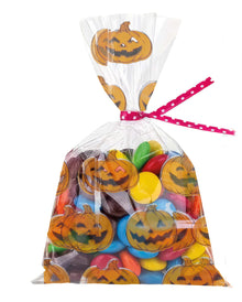 Kürbis Tütchen für Süßes an Halloween 20 St.