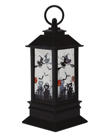 Halloween Lampe mit LED Kerze 18cm