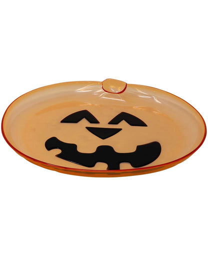 Halloween Pumpkin Plate