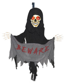 Grim Reaper Figur mit Bewegung als Türdekoration 135cm