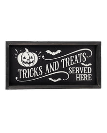 Halloween Mural "Tricks And Treats Served Here" 41cm