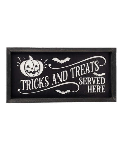 Halloween Mural "Tricks And Treats Served Here" 41cm