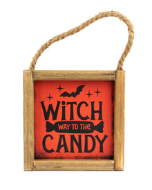 Halloween Mural "Witch Way To The Candy" 15cm