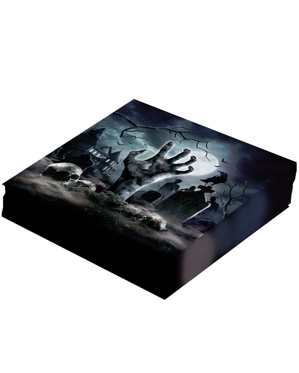 Zombie Friedhof Halloween Servietten 12 St.