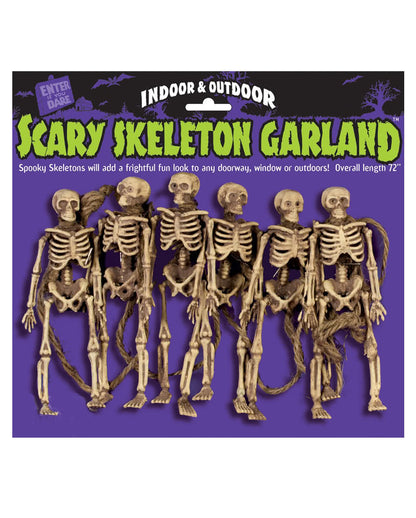 Halloween Skelett Girlande 182cm