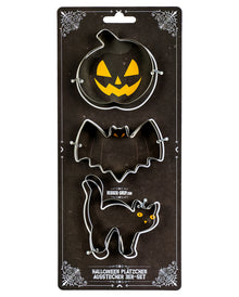 Halloween Plätzchen Ausstechform 3-teilig