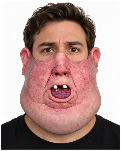 Ohne Hals Latex Halbmaske
