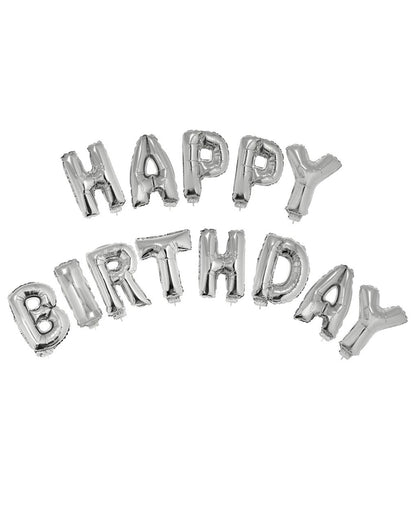 14-tlg. Happy Birthday Folienballon Set