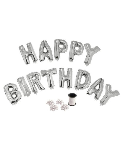 14-tlg. Happy Birthday Folienballon Set