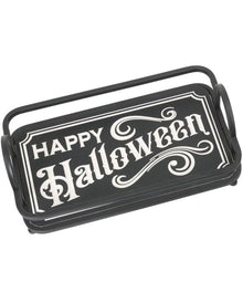 Happy Halloween Wooden Tray