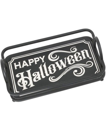 Happy Halloween Wooden Tray