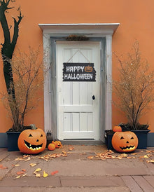 Holzschild Happy Halloween 19x34cm