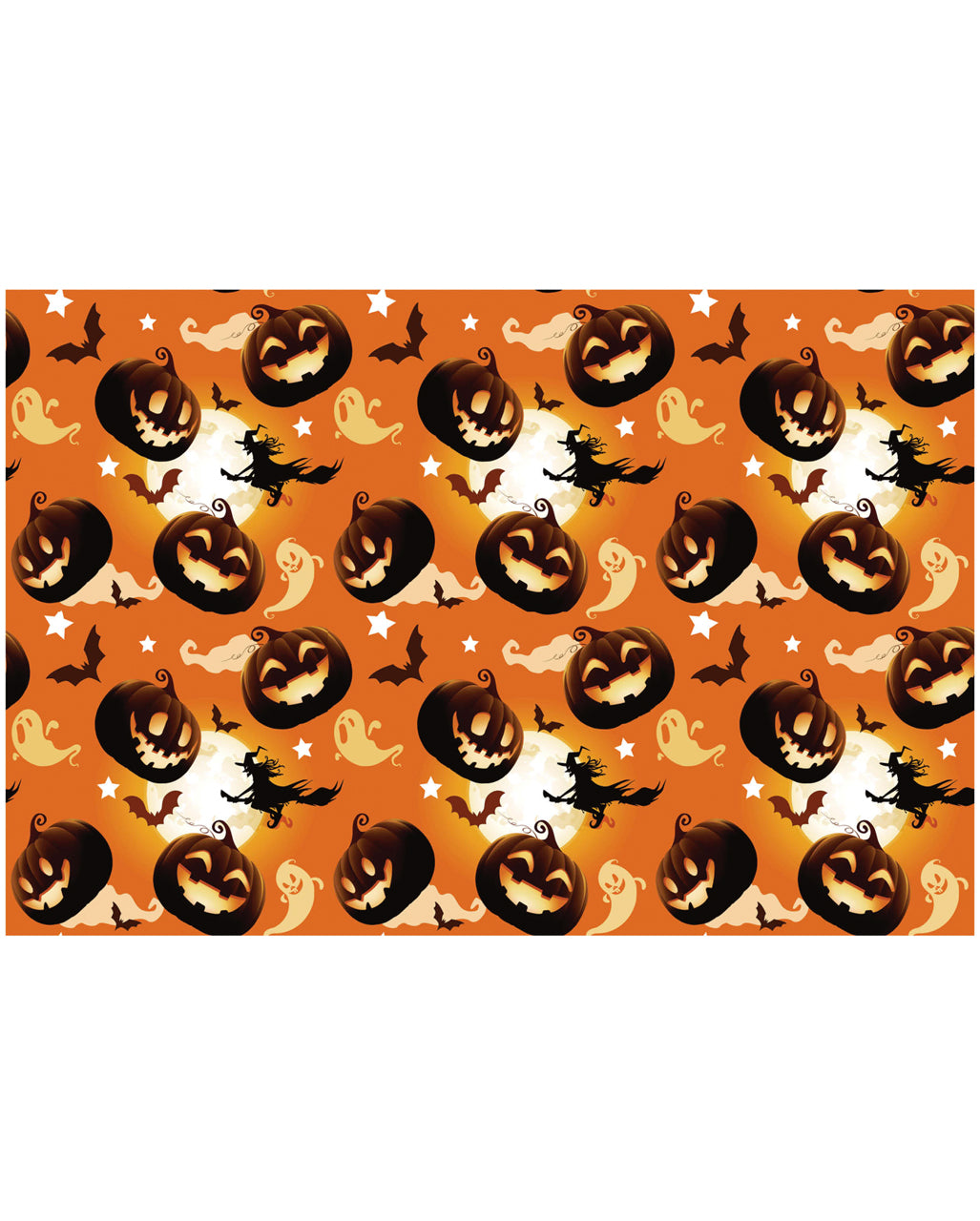 Tischdecke Happy Halloween Kürbis