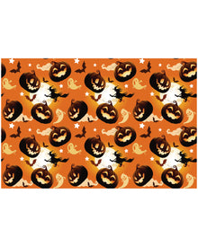 Tischdecke Happy Halloween Kürbis