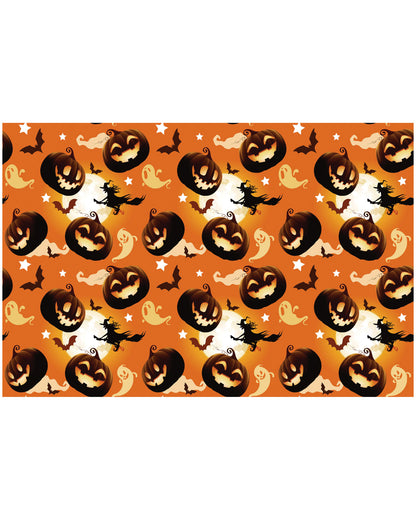 Tischdecke Happy Halloween Kürbis