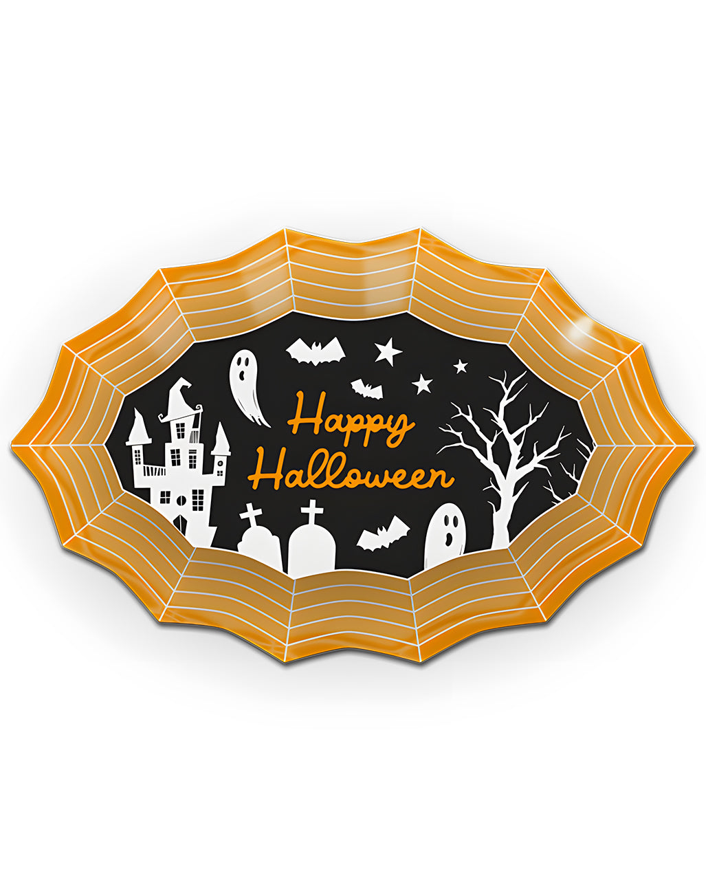 Happy Halloween Serving Plate 33cm