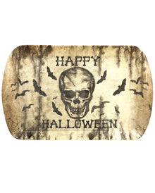 Happy Halloween Totenkopf Tablett