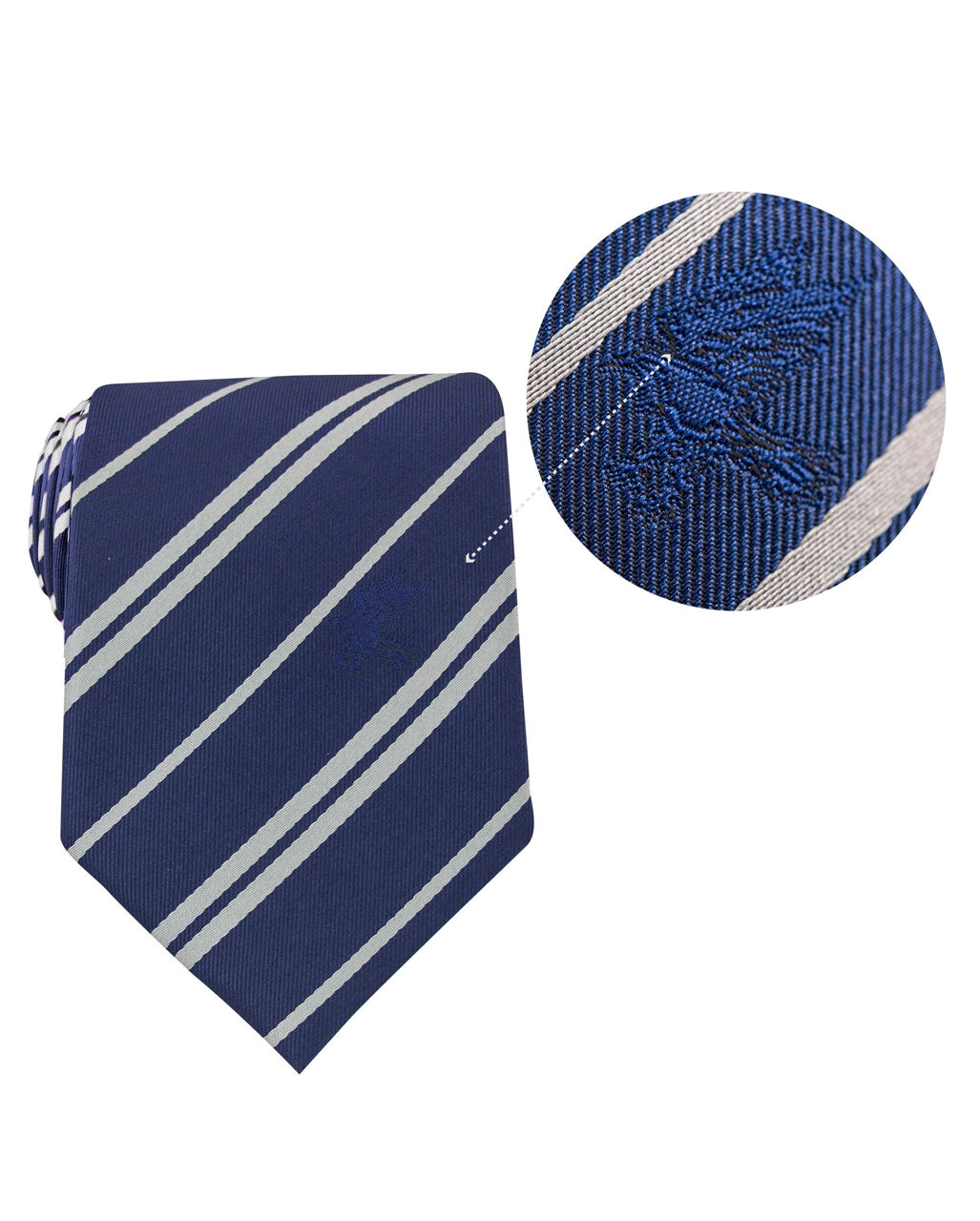 Ravenclaw Krawatte mit Pin - Harry Potter
