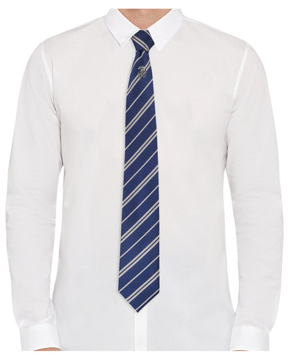 Ravenclaw Krawatte mit Pin - Harry Potter