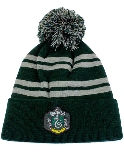Harry Potter Slytherin Bommelmütze
