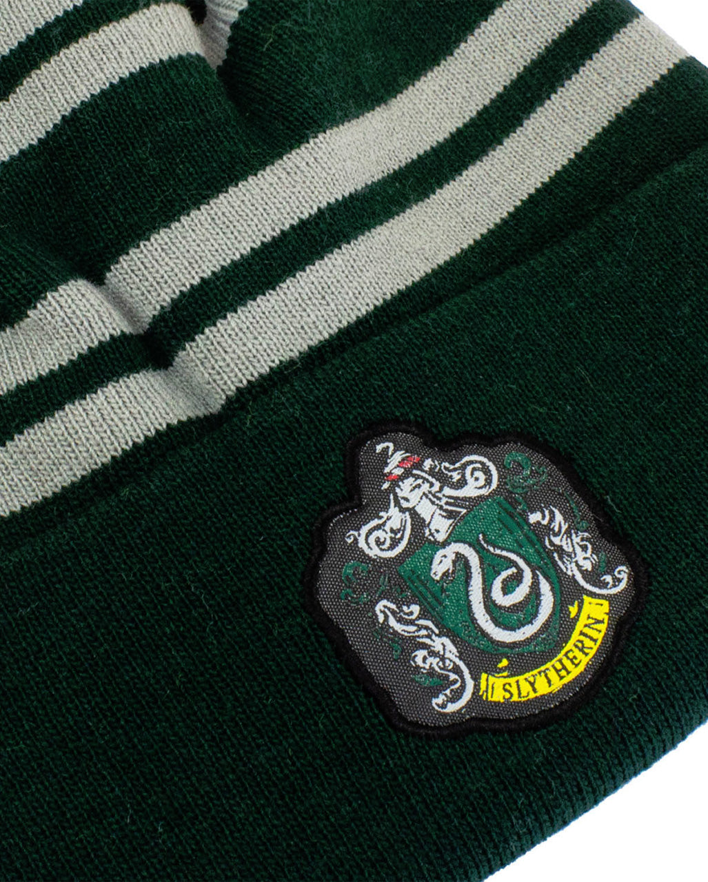 Harry Potter Slytherin Bommelmütze