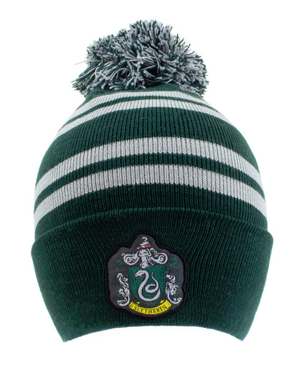 Harry Potter Slytherin Bommelmütze