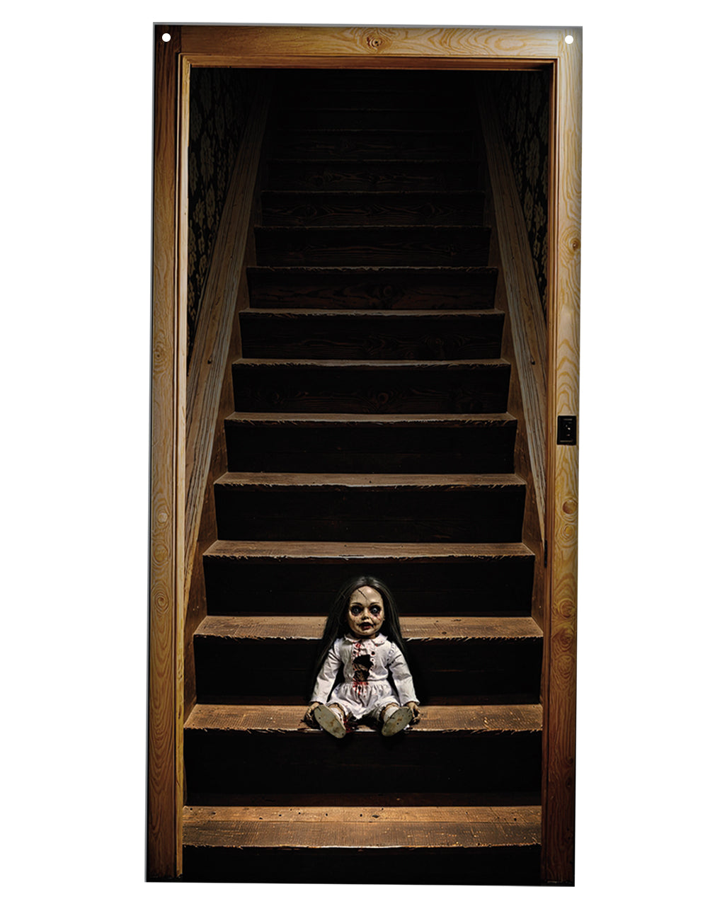 Tür & Wanddeko mit Haunted Doll Motiv 98x200cm