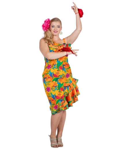 Hawaii Blüten Kleid