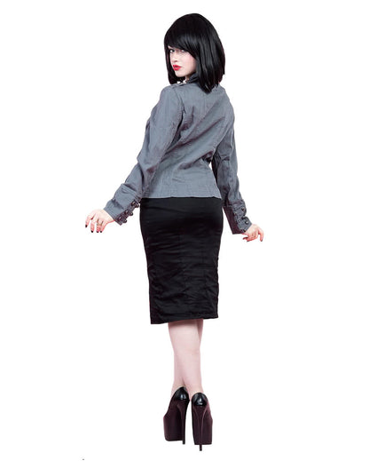 Military Damenjacke grau